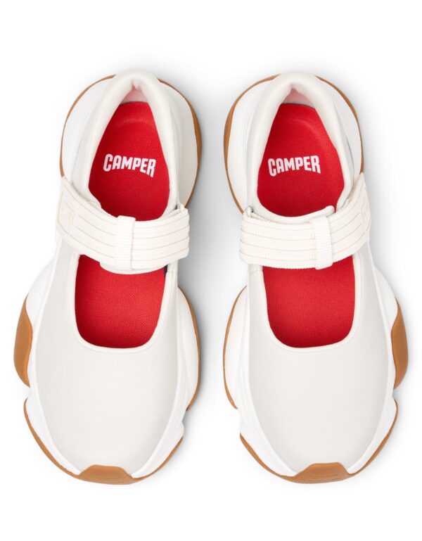 Camper Karst 2 Kadın Beyaz  Ballerina Spor Ayakkabı K201846-002 - Görsel 2
