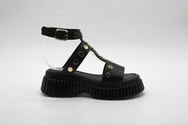 Sur Sandalet El Yapımı Kadın Deri Günlük Spor Sandalet