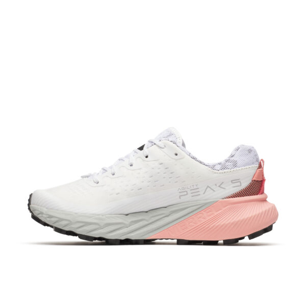 Merrell Agılıty Peak 5 Kadın Beyaz Gri Pembe Patika Koşusu Ayakkabısı J068374 - Görsel 6