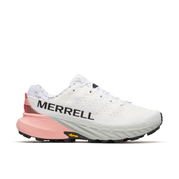 Merrell Agılıty Peak 5 Kadın Beyaz Gri Pembe Patika Koşusu Ayakkabısı J068374 - Görsel 8