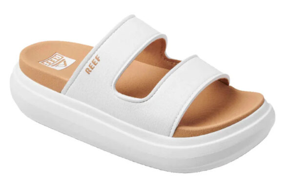 Reef Cushıon Bondı 2 Bar Woman Kadın Beyaz  Dolgu Topuk Çift Bantlı Terlik CJ2223 - Görsel 5