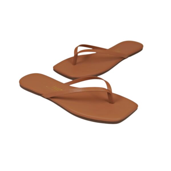 Tkees Kadın Kare Burun Günlük  Parmak Arası Terlik TK-1025 - Görsel 4