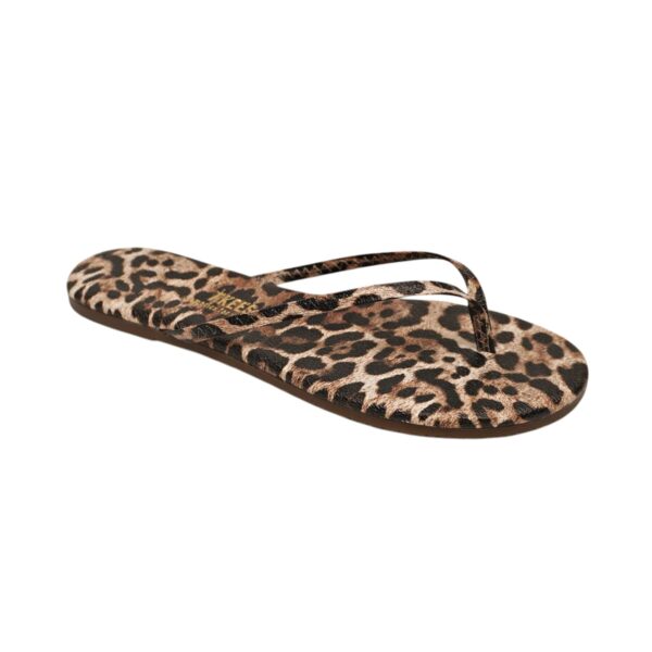 Tkees Kadın Klasik Leopar II Şık Günlük Parmak Arası Terlik TK-2145 - Görsel 2