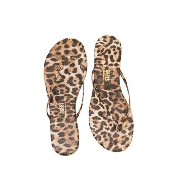 Tkees Kadın Klasik Leopar II Şık Günlük Parmak Arası Terlik TK-2145 - Görsel 3