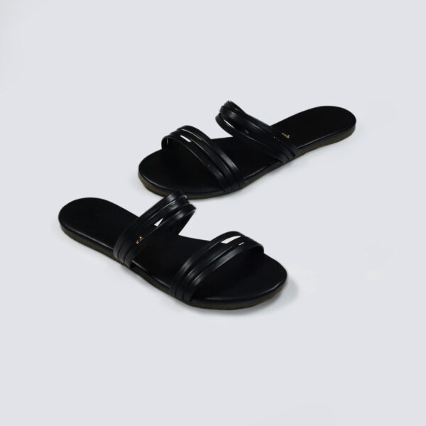 Tkees Kadın Klasik Günlük Düz Bant Terlik TK-7001 - Görsel 2