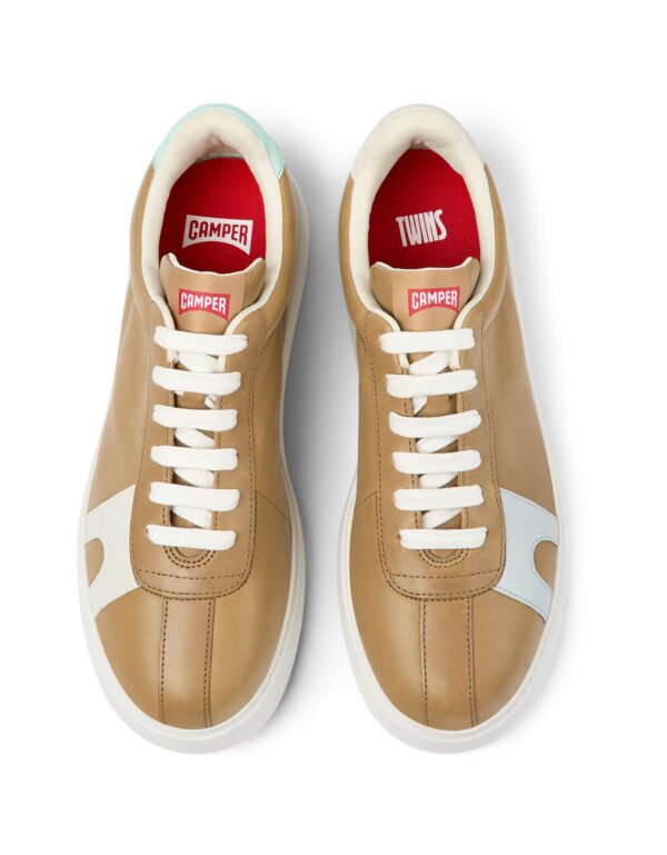 Camper Tws Taba Erkek Deri Spor Sneaker 100743-038 - Görsel 2