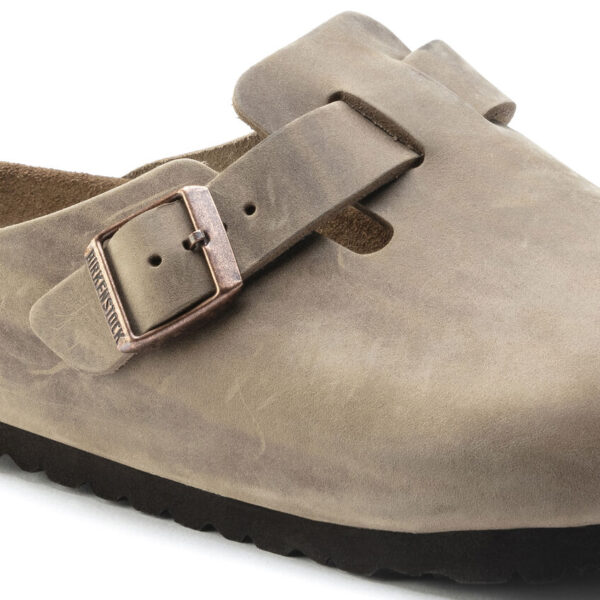 Birkenstock Boston Sfb Leoı Nu Unisex Vizon Terlik 1019484 - Görsel 7