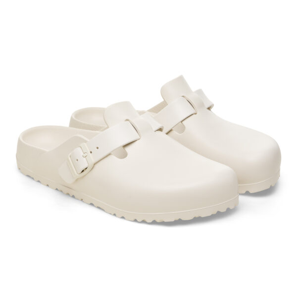 Birkenstock Boston Eva Erkek Bej Burnu Kapalı Terlik 1027381 - Görsel 5