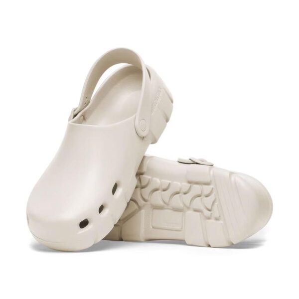 Birkenstock Bırkı Flow Eva Kadın Krem Burnu Kapalı Terlik 1027706 - Görsel 2