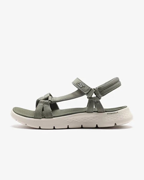 141451-20olv-colorphotos-0138-01-20-10.jpg Skechers Go Walk Flex Sandal Sublime Kadın Haki Sandalet 141451 OLV - Görsel 1