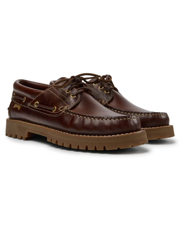 Camper Nautıco Kahverengi Erkek Boat Shoe 15233-001 - Görsel 3