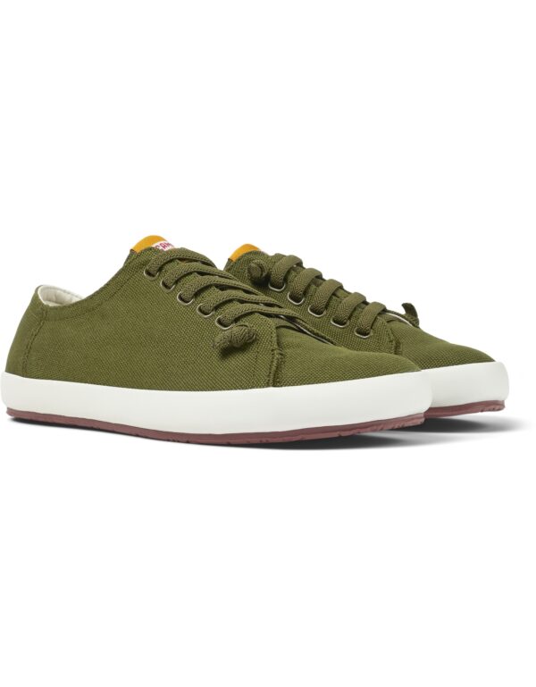 Camper Peu Rambla Vulcanizado Yeşil  Erkek Sneaker 18869-108 - Görsel 3