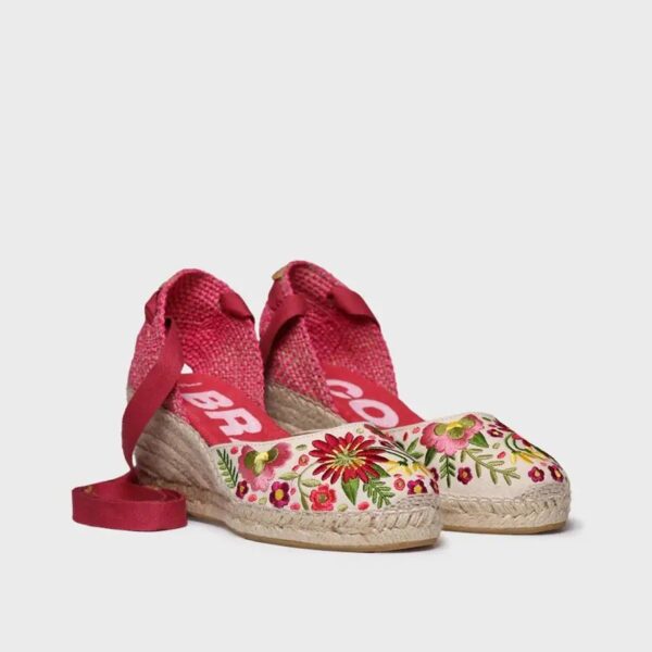 Toni Pons Castell Peonıa Kadın Multi Dolgu Topuk Espadril 1TONW2026028 - Görsel 3