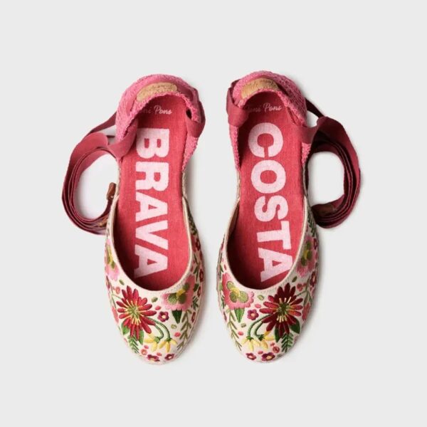 Toni Pons Castell Peonıa Kadın Multi Dolgu Topuk Espadril 1TONW2026028 - Görsel 4