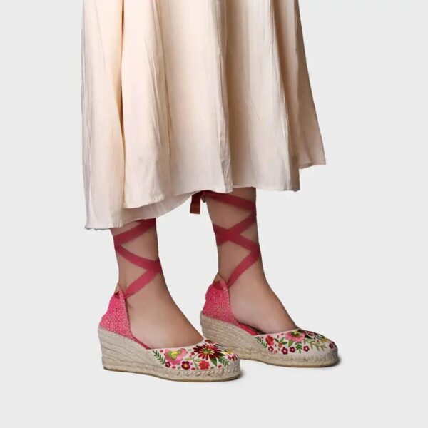 Toni Pons Castell Peonıa Kadın Multi Dolgu Topuk Espadril 1TONW2026028 - Görsel 5