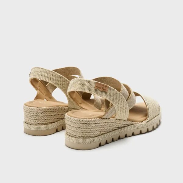 Toni Pons Oasıs Teula Bej Dolgu Topuk Espadril 1TONW2026109 Ocre - Görsel 4