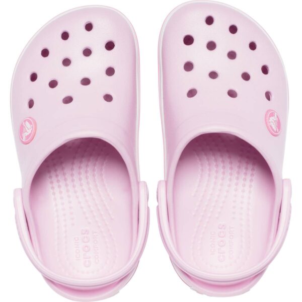 Crocs Crocband Clog Kids Çocuk Pembe Unisex Terlik 207006-6GD - Görsel 4