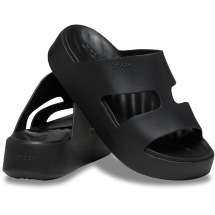 Crocs Getaway Platform H-Strap Kadın Siyah Terlik 209409-001