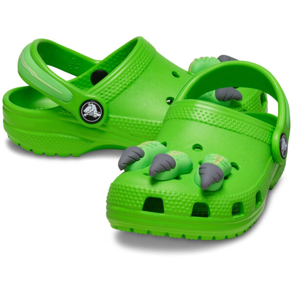 Crocs Classic I AM Dinosaur Clog T Çocuk Yeşil Terlik 209700-3WA - Görsel 2