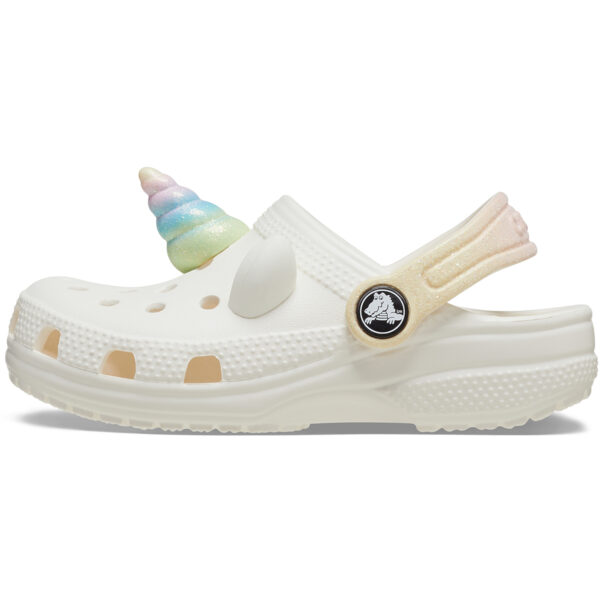 Crocs Classic IAM Rainbow UnicornCgT Çocuk Bej Terlik 209701-0WV - Görsel 2