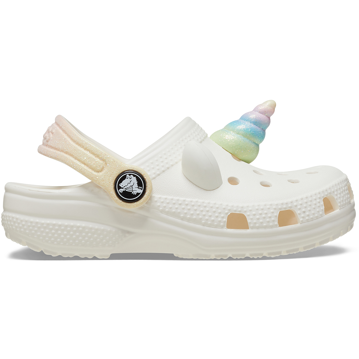 209701-colorphotos-0031-209701-0wv-alt100-3.jpg Crocs Classic IAM Rainbow UnicornCgT Çocuk Bej Terlik 209701-0WV - Görsel 1