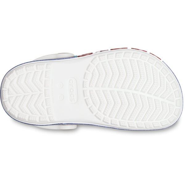 Crocs Bayaband Rainbow Glitter Clg T Çocuk Beyaz Terlik 209731-100 - Görsel 4