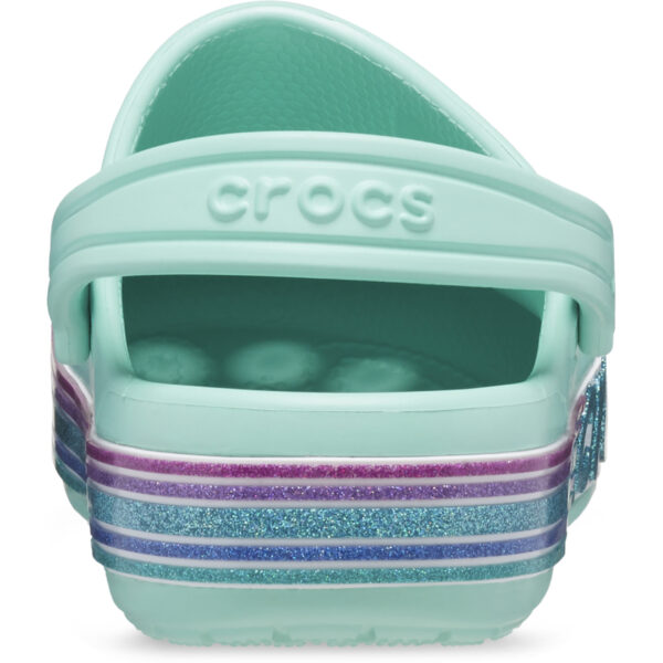 Crocs Bayaband Rainbow Glitter Clg T Çocuk Turkuaz Terlik 209731-4SS - Görsel 5
