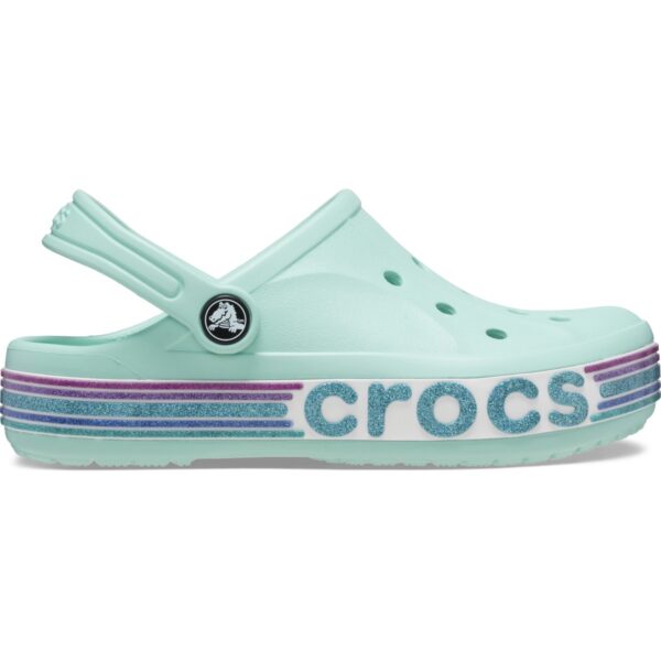 Crocs Bayaband Rainbow Glitter Clg T Çocuk Turkuaz Terlik 209731-4SS