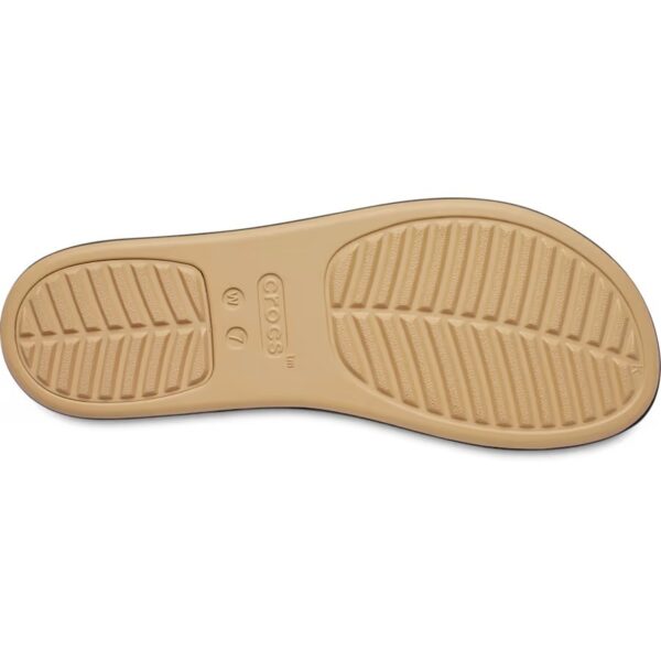 Crocs Brooklyn Matte Wrap Low Wedge Kadın Siyah Sandalet 211802-0RI - Görsel 2