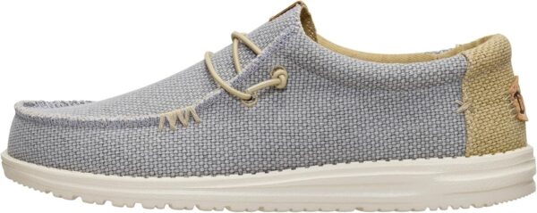 Hey Dude Wally Braided Flannel Grey Olive Grey 40003-1YF - Görsel 2