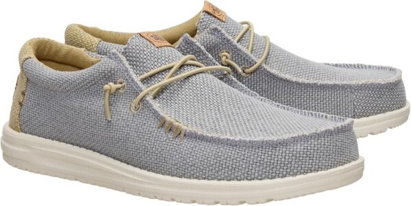 Hey Dude Wally Braided Flannel Grey Olive Grey 40003-1YF - Görsel 4