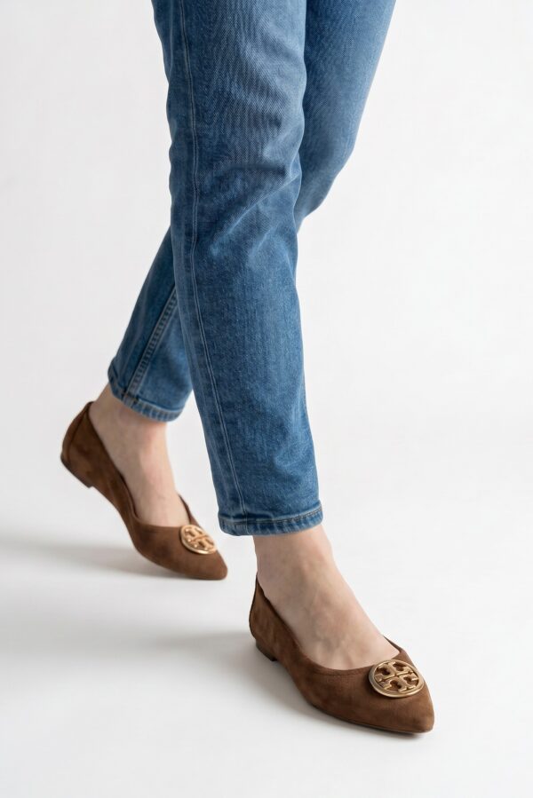 Zeyn Süet Deri Günlük Kadın Babet 4050