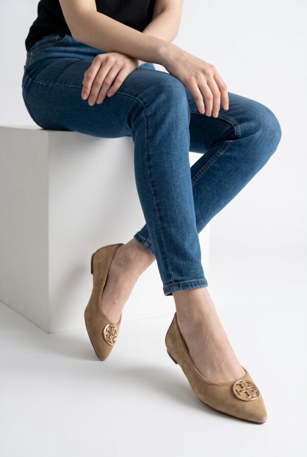 Zeyn Süet Deri Günlük Kadın Babet 4050 - Görsel 6