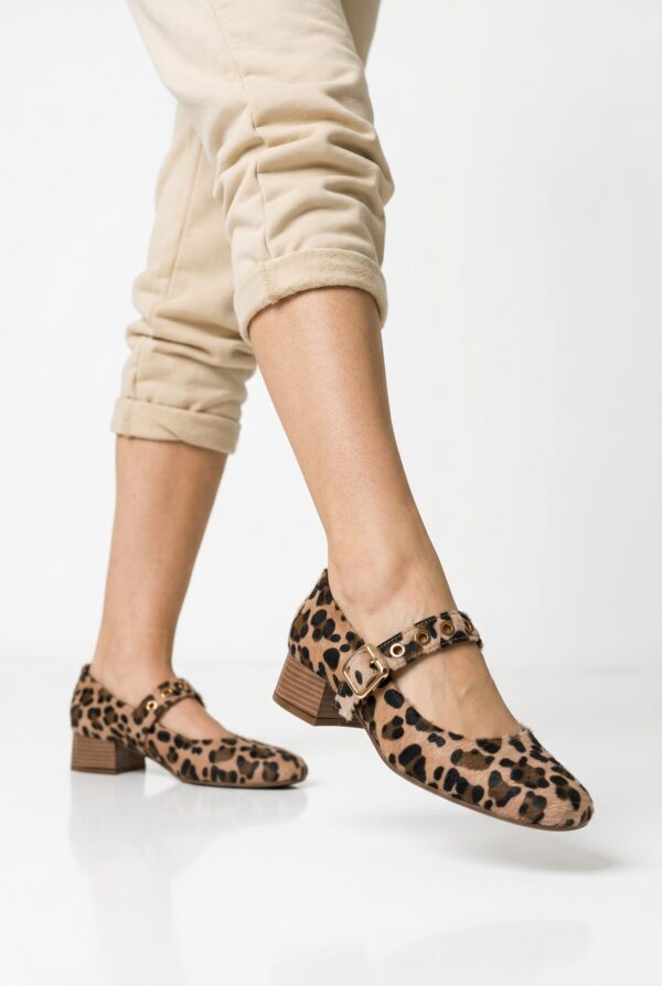 Zeyn Kadın Deri Günlük 5 punt Babet 4165 - Görsel 7