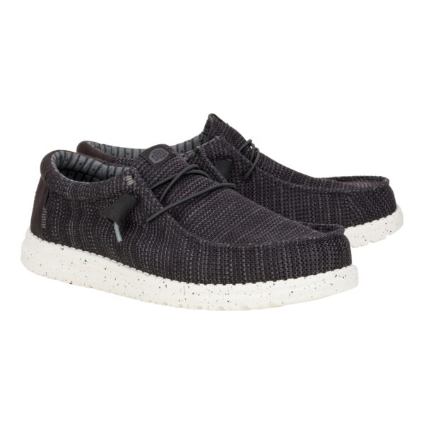Hey Dude Wally Stretch Sox Black White HD.41898-066