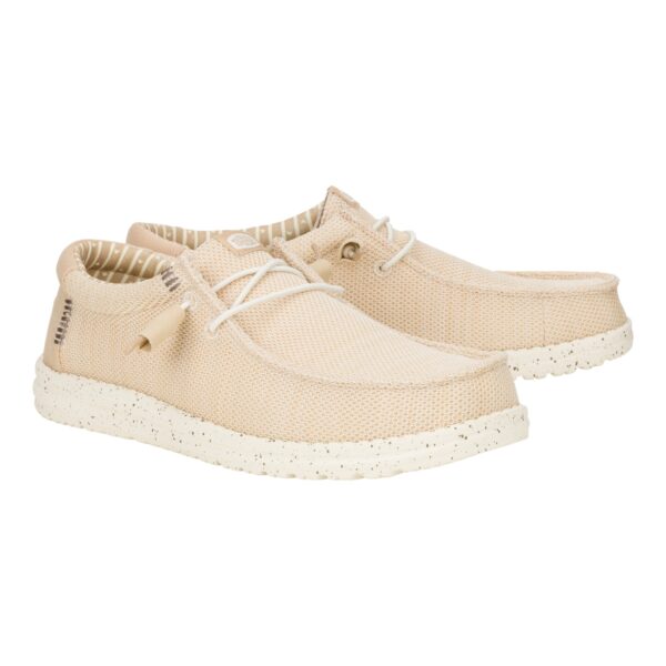 Hey Dude Wally Stretch Sox Irish Cream Egret  HD.41898 0LZ