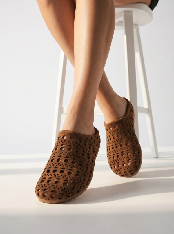 Zeyn Süet Deri Günlük Sabo Terlik 4194 - Görsel 2