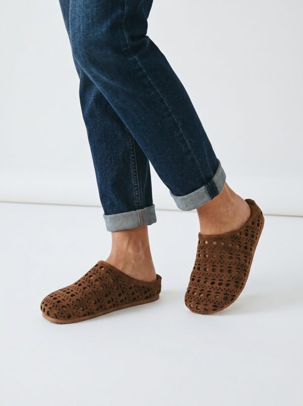 Zeyn Süet Deri Günlük Sabo Terlik 4194 - Görsel 5