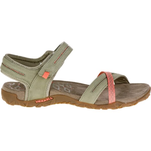 Merrell Terran Cross II Kadın Haki Turuncu Outdoor Sandalet J55300 - Görsel 2
