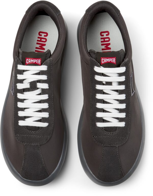 Camper Pelotas XLF Erkek Gri Süet Deri Tekstil  Sneaker  K101019-005 - Görsel 2