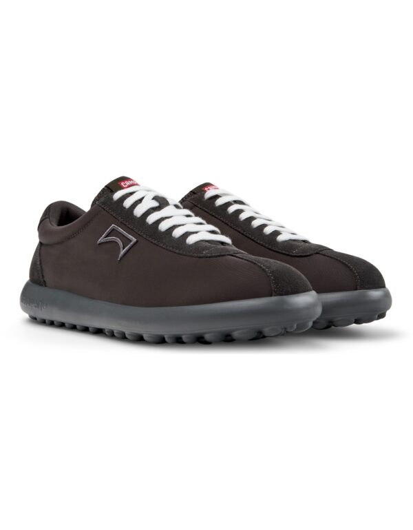 Camper Pelotas XLF Erkek Gri Süet Deri Tekstil  Sneaker  K101019-005 - Görsel 3