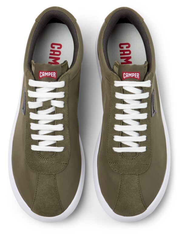 Camper Pelotas XLF Erkek Yeşil Süet Deri Tekstil  Sneaker  K101019-006 - Görsel 2