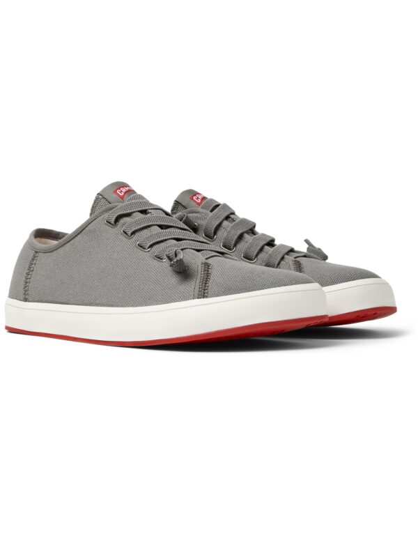 Camper Peu Rambla II Gri  Erkek Spor Ayakkabı K101095-005 - Görsel 3