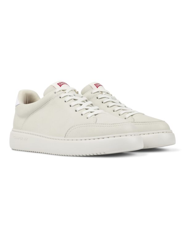 Camper Runner K21 Kadın Deri Bej Sneaker K201438-003 - Görsel 3
