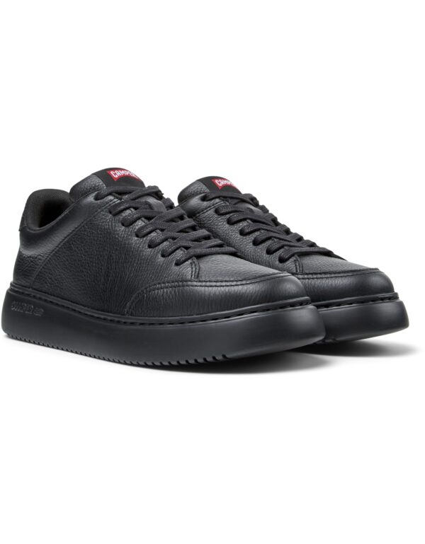 Camper Runner K21 Kadın Siyah Deri Sneaker K201438-015 - Görsel 3