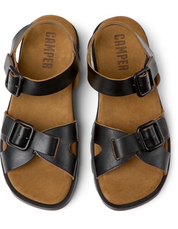 Camper Brutus Sandals Siyah  Kadın Sandalet  K201768-001 - Görsel 2
