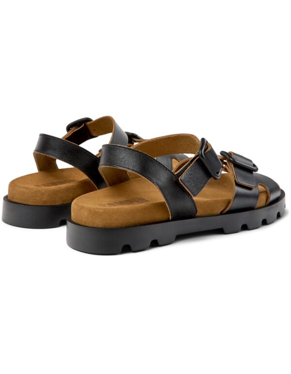 Camper Brutus Sandals Siyah  Kadın Sandalet  K201768-001 - Görsel 6