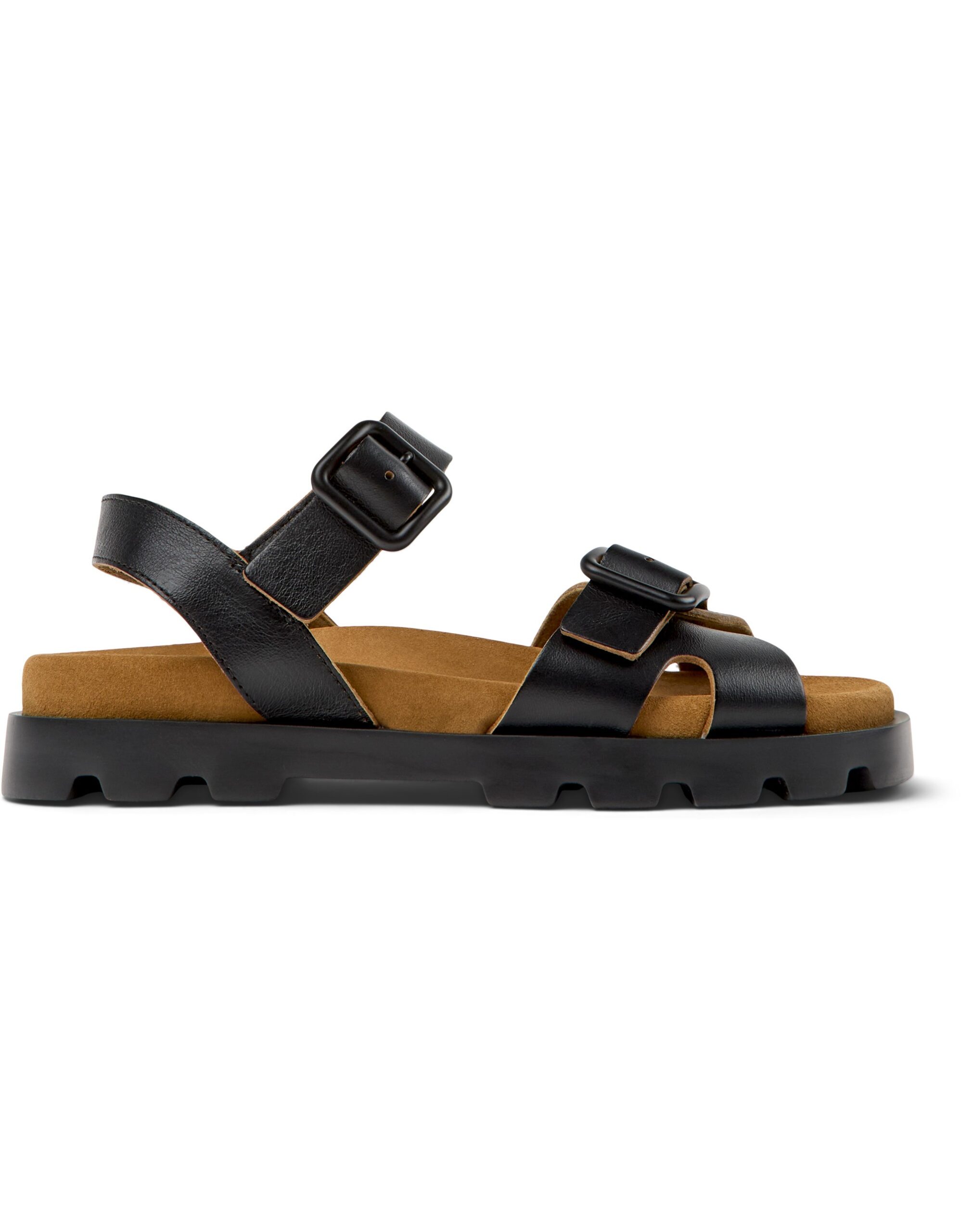 k201768-001-colorphotos-k201768-001-000169e3bdf7a2765.jpg Camper Brutus Sandals Siyah Kadın Sandalet K201768-001 - Görsel 1