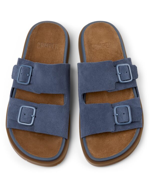 Camper Kadın Süet Deri Lacivert Spor Terlik K201881-004 - Görsel 2