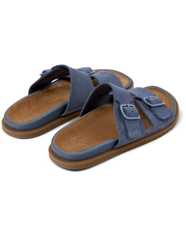 Camper Kadın Süet Deri Lacivert Spor Terlik K201881-004 - Görsel 6